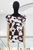Blusa animal print café