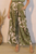 Conjunto verde con hojas beige