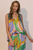 Conjunto satín multicolor