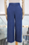 Pantalón fluido denim oscuro