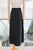Falda midi negra