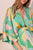 Vestido largo print verde