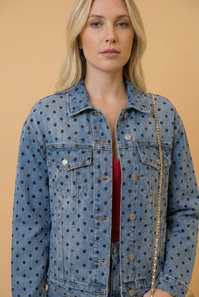 Chaqueta polka dots 70/50%