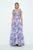 Vestido floral lila