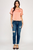 Blusa satín melón