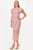 Vestido guipur palo de rosa