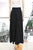 Pantalón lino negro