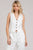 Conjunto blanco botones