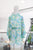 Jumpsuit print aqua