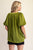 Blusa fluida verde manzana