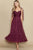 Vestido tul vino