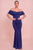Vestido mesh azul