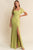 Vestido verde claro