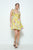 Vestido corto floral