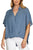 Blusa denim holgadita