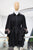 Vestido negro bordado
