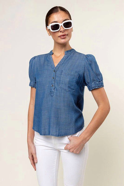 Blusa denim
