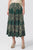 Falda verde floral