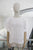 Blusa blanca flores bordadas
