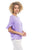 Blusa lila mangas