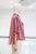 Blusa rayas rosa y café