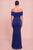 Vestido mesh azul