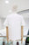 T-shirt blanca flores