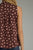 Blusa vino polka dots