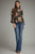 Blusa verde floral