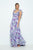 Vestido floral lila