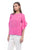 Blusa rosa mangas