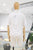 Blusa blanca pliegues