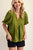 Blusa fluida verde manzana
