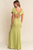 Vestido verde claro