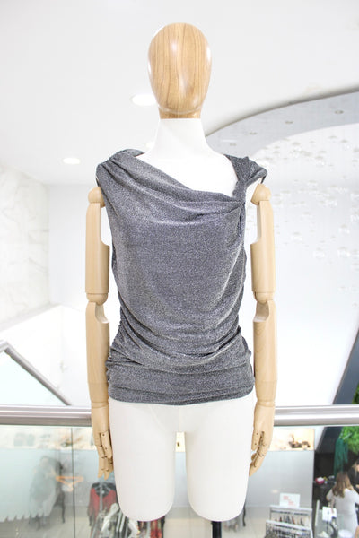 Blusa drapeada 60/40%