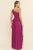 Vestido gasa fucsia
