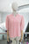 Camisa rosa flores