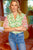 Blusa estampado verde