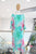 Vestido acqua seda