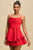 Jumpsuit rojo volantes