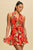 Vestido rojo halter