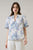 Blusa flores azul