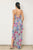Vestido azul floral
