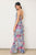 Vestido azul floral