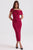 Vestido midi rojo