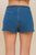 Falda short denim azul