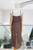 Blusa café en capas