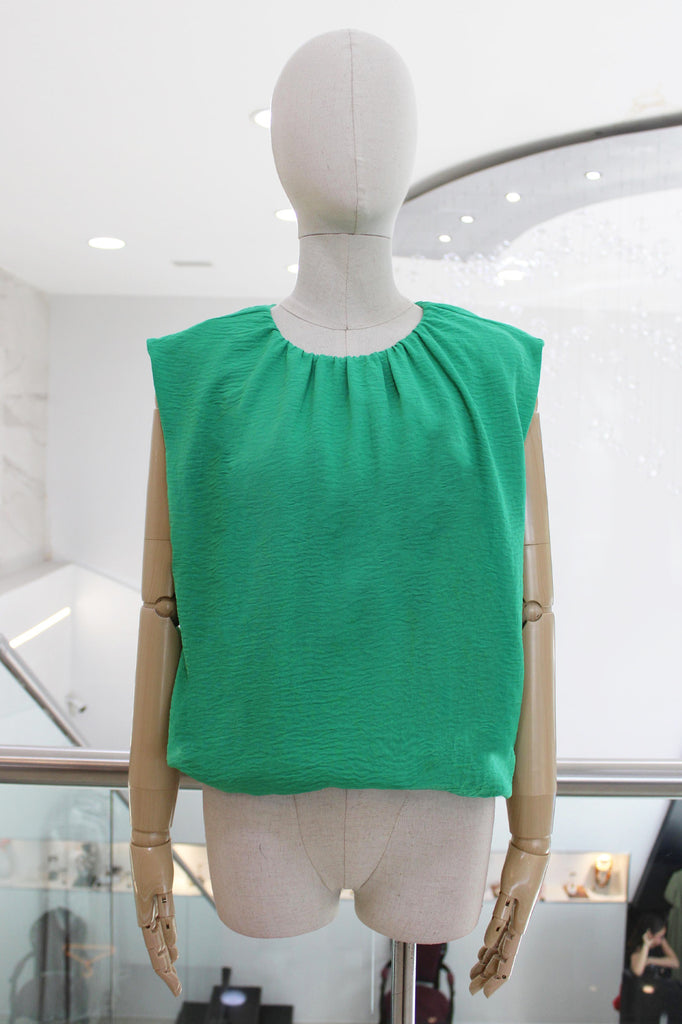 Blusa globo verde