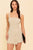 Jumpsuit lino beige
