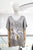 Blusa seda flor